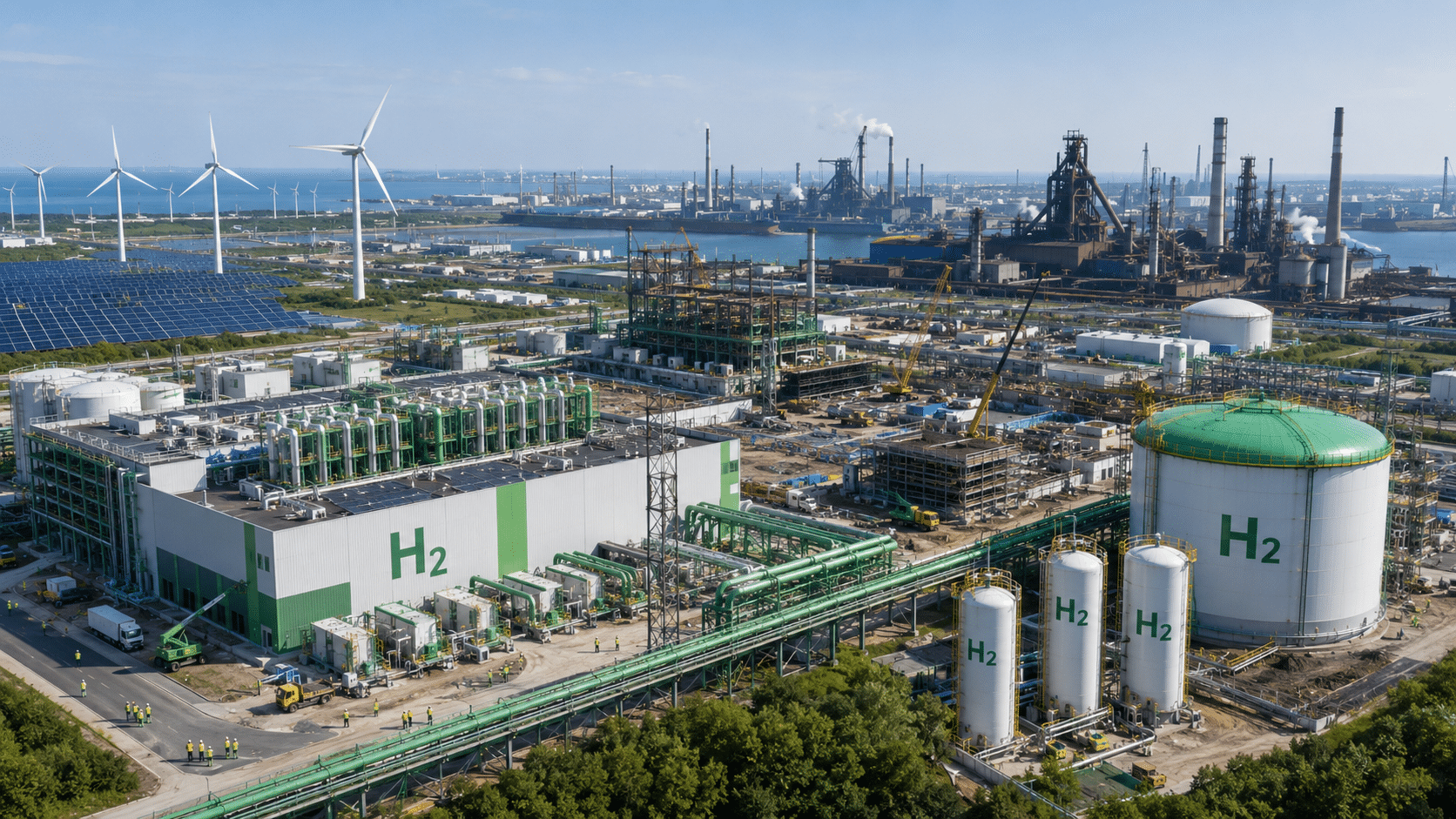 L'idrogeno rinnovabile entra nella fase industriale, costruire è solo il primo passo