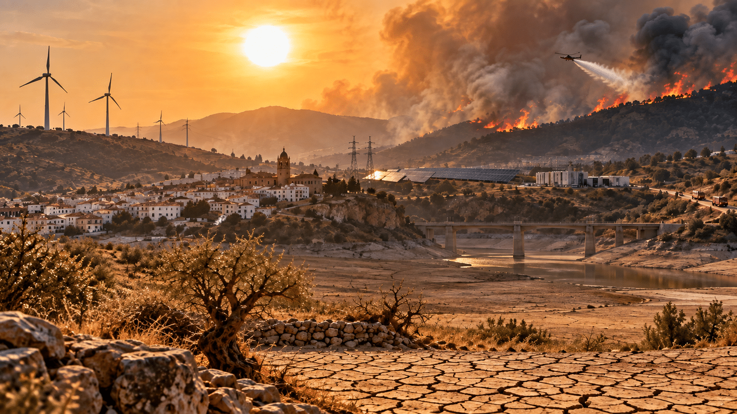 El calor extremo de 2026 en España: récords, incendios y más de 5400 muertes atribuibles a la temperatura