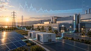 Coberturas, autoconsumo y baterías reducen la exposición de la industria a la volatilidad